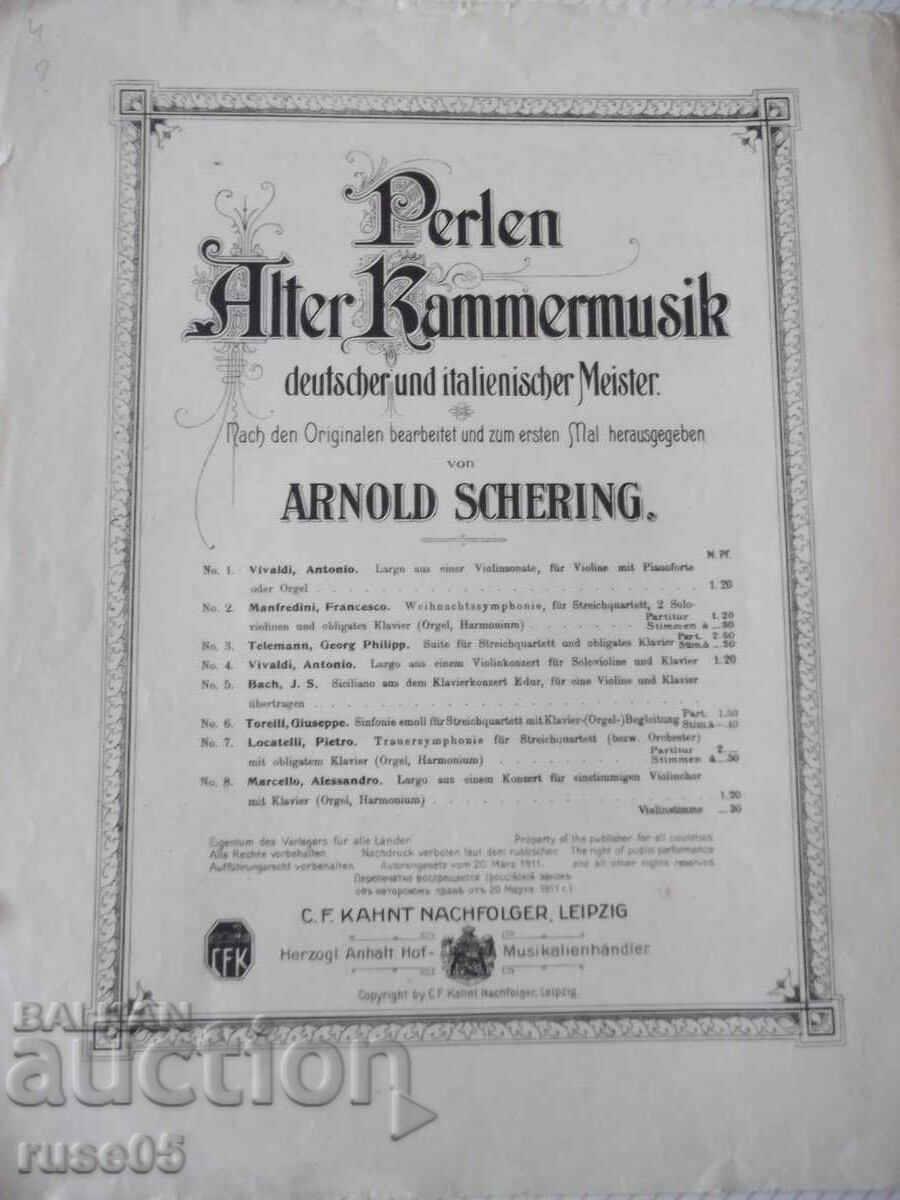 Sheet Music "Sheet Music for Cello and Piano - Fr. Grützmacher" - 8 pages - 6