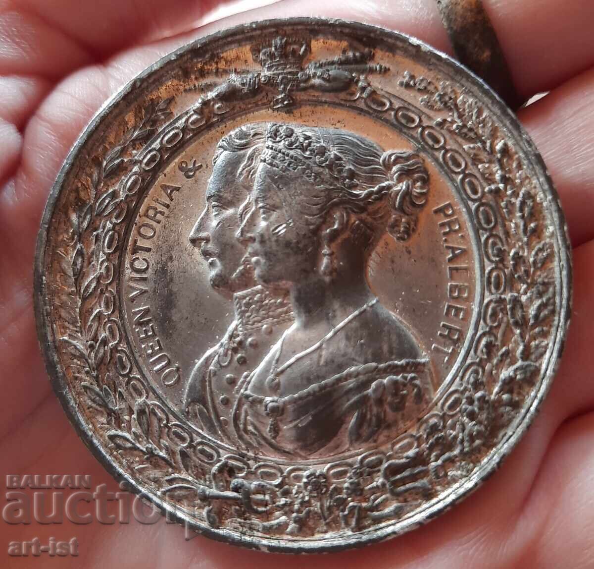 Medal from 1851 Great Britain, Victoria and Albert - 5