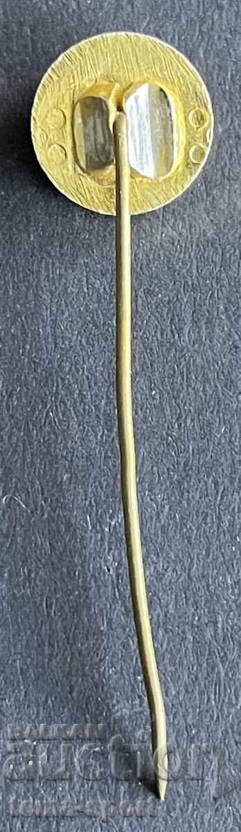 1664  България знак футболен клуб Славия 1913г. София с цена 5.00 лв. | € 2.56