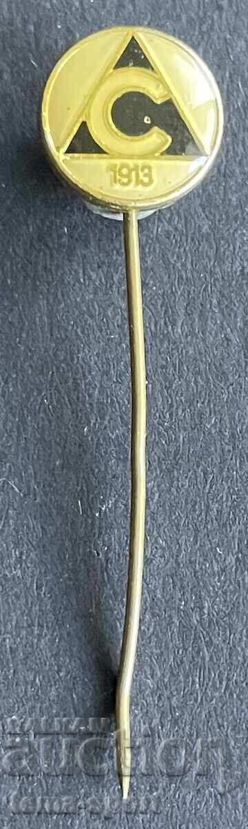 1664  България знак футболен клуб Славия 1913г. София