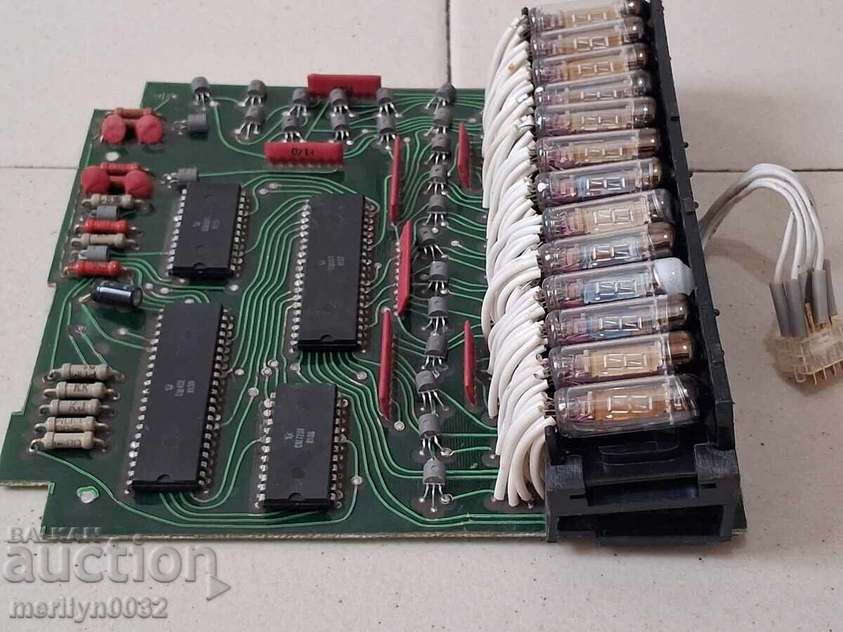 Placă de la calculator, calculator electronic, elka NRB - 5 Placă de la calculator, calculator electronic, elka NRB - 5