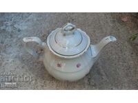 CEAINIC PORȚELAN VECHI BULGĂRESC PORȚELAN