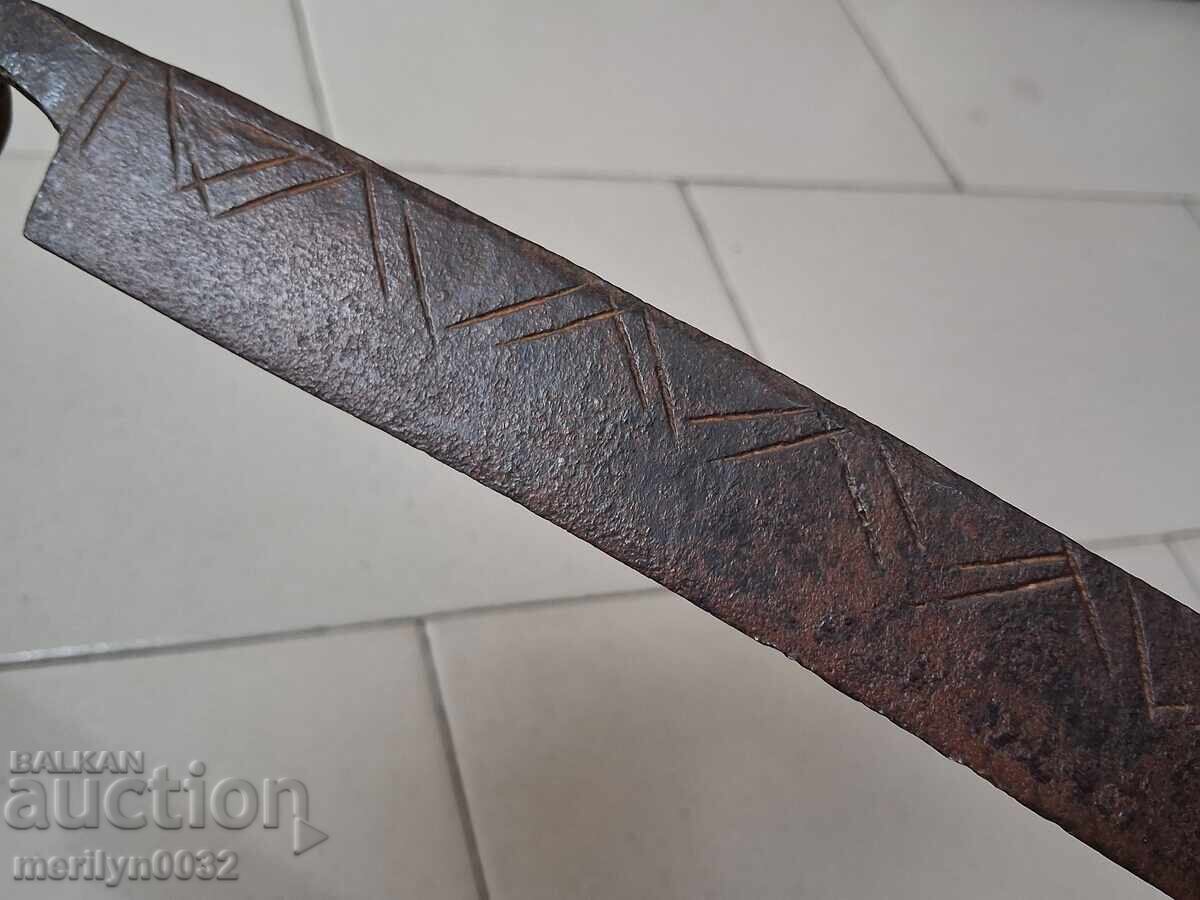 Delivery of Old forged hand tool wrought iron planer wooden