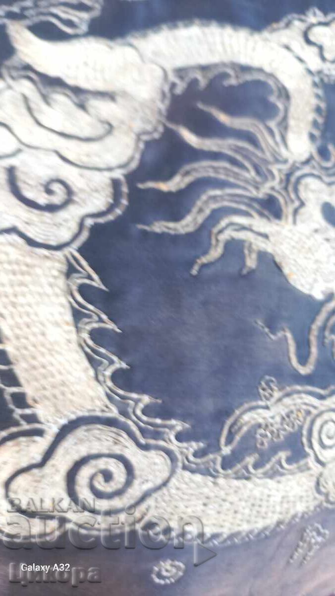 Auction  OLD EMBROIDERED WITH GOLD THREAD GOLD THREAD PILLOWS PILLOW