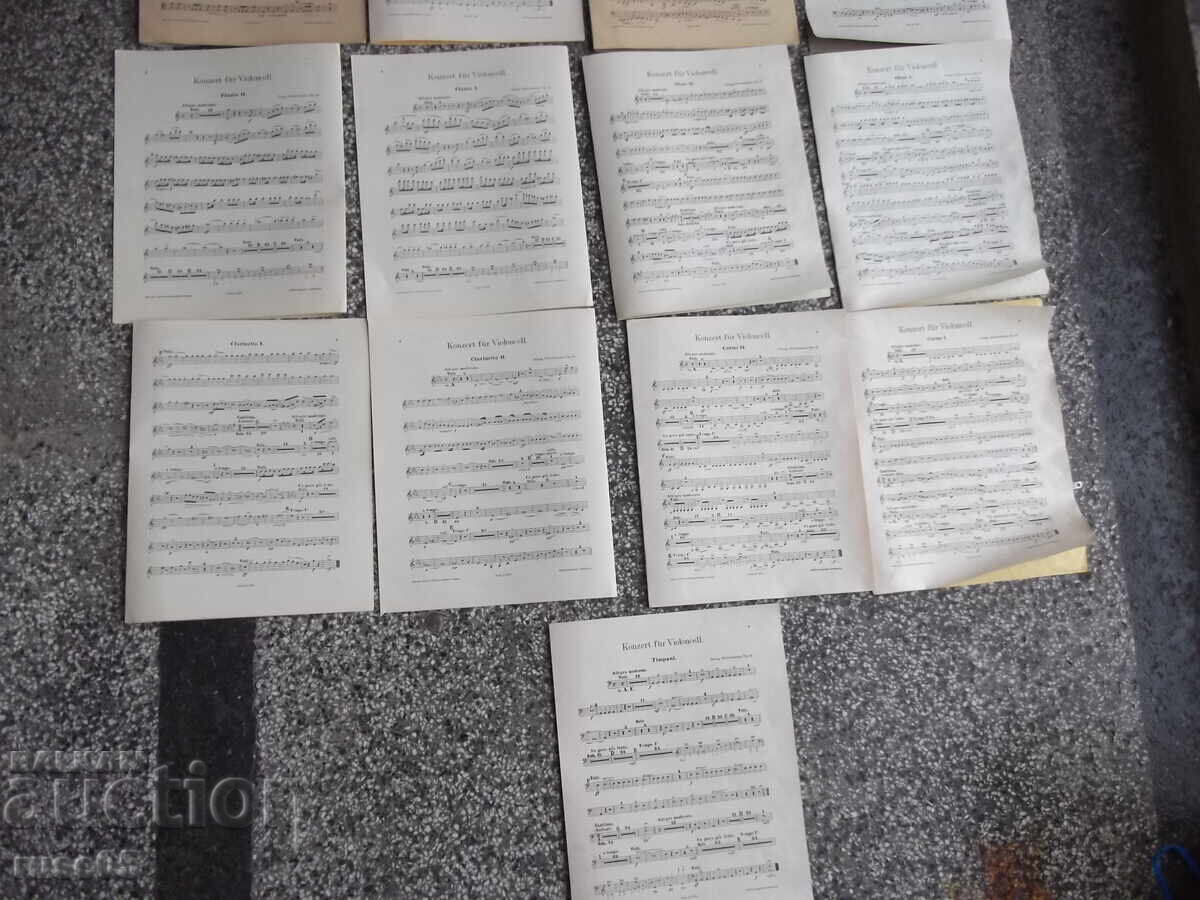 Note "Concert pentru violoncel - Op.14 - Georg Goltermann" - 74 pag - 6