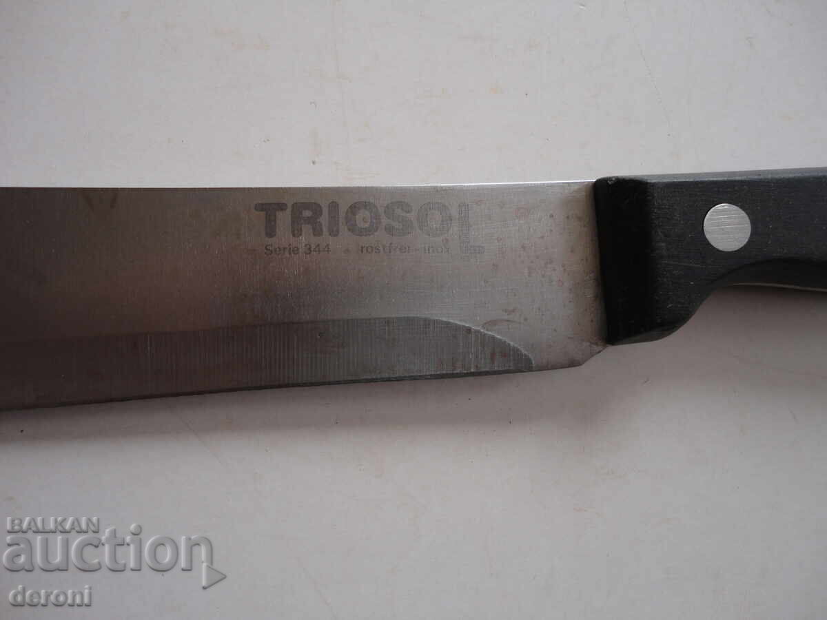 Εξαιρετικό μαχαίρι Triosol 2 με τιμή 10.00 BGN | € 5.11 Εξαιρετικό μαχαίρι Triosol 2 με τιμή 10.00 BGN | € 5.11