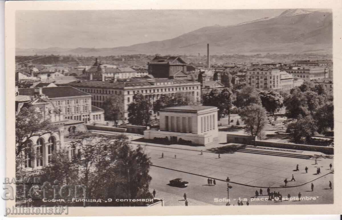 OLD SOFIA circa 1959 POSTCARD Mausoleum of G. Dimitrov 484