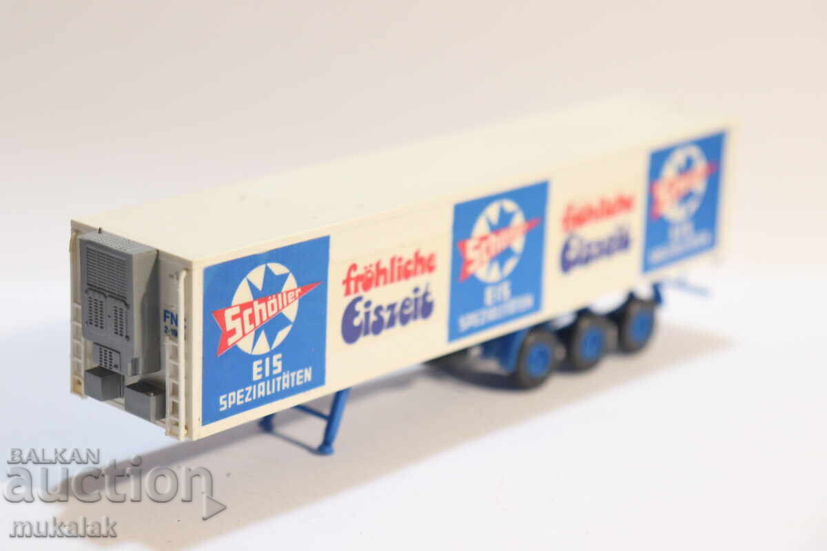 Kibri 1:87 H0 Refrigerated Trailer Truck Model Car with price 5.00 BGN | € 2.56