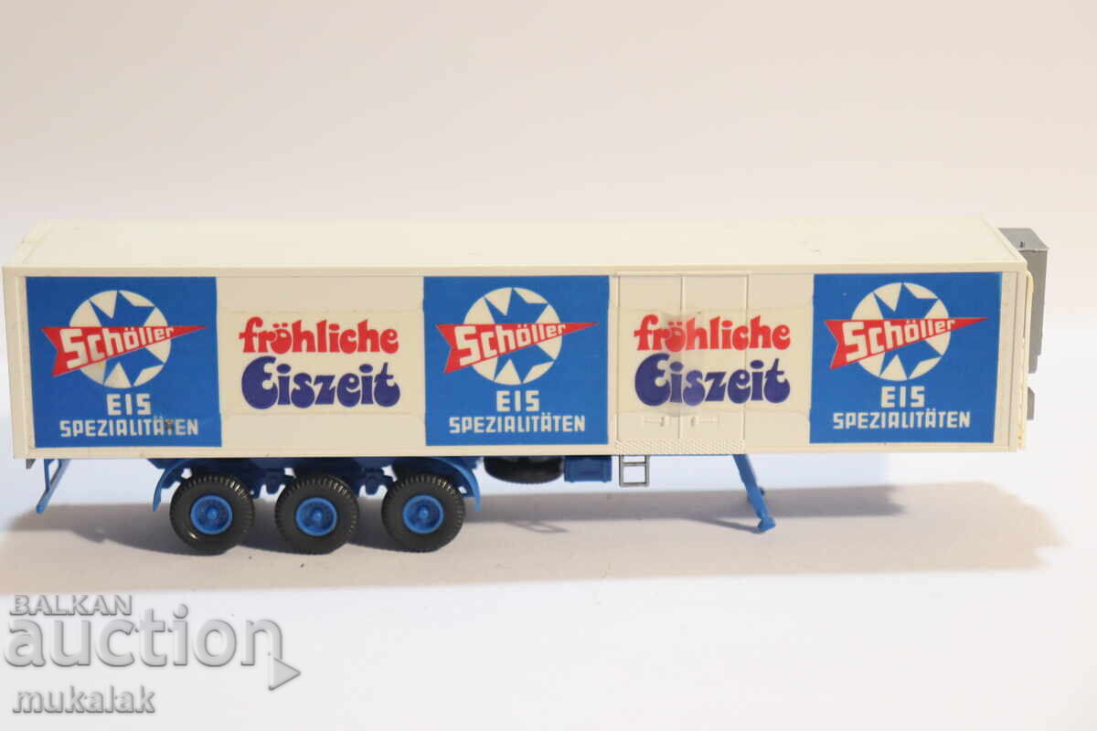 Auction  Kibri 1:87 H0 Refrigerated Trailer Truck Model Car