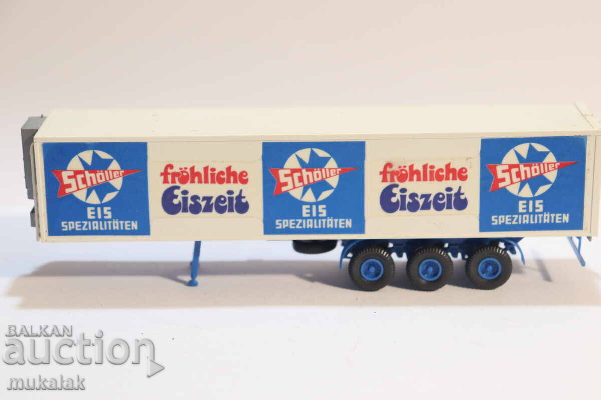 Kibri 1:87 H0 Refrigerated Trailer Truck Model Car