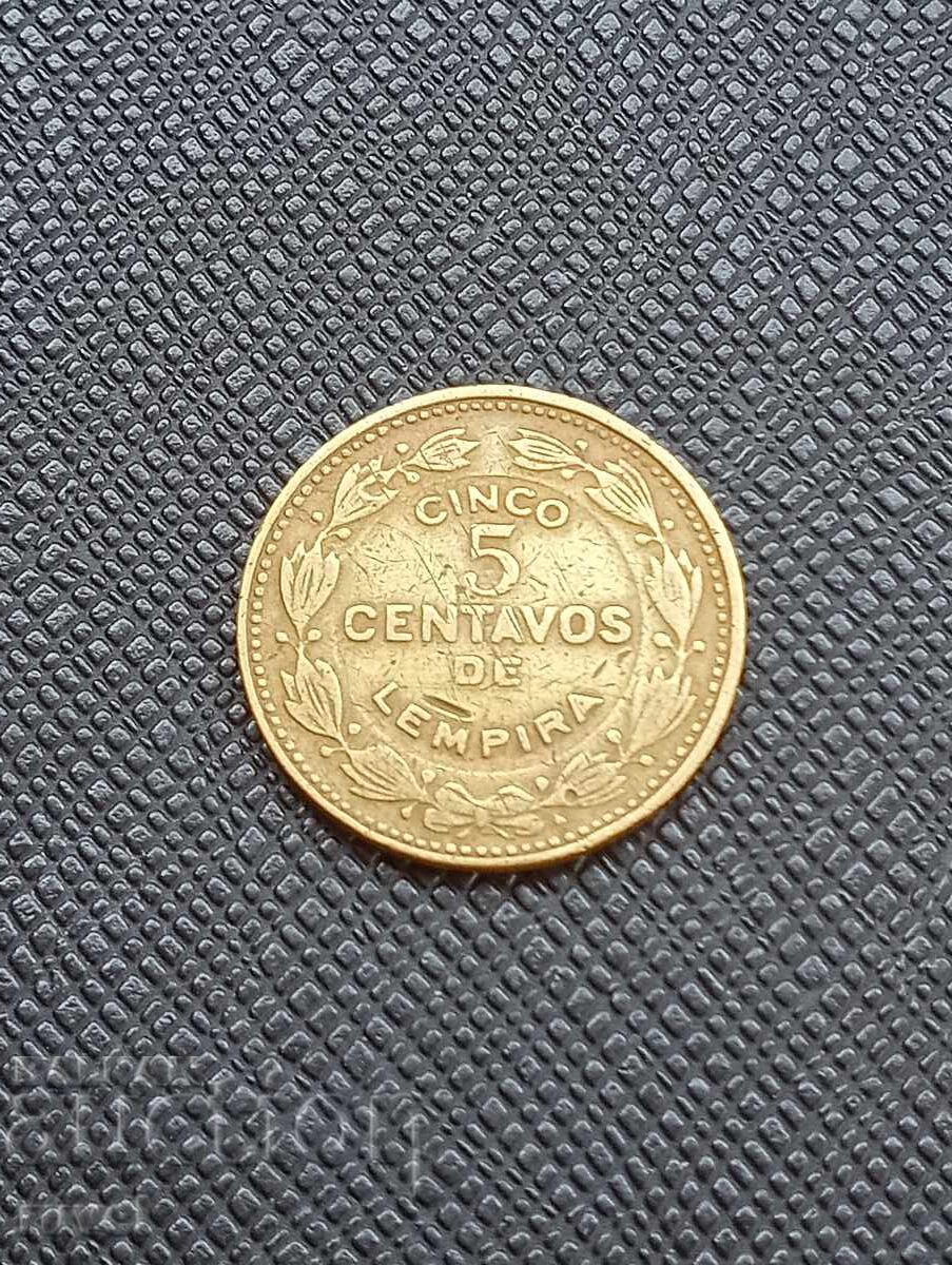 Ονδούρας 5 λεπτά 1975 Ονδούρας 5 λεπτά 1975