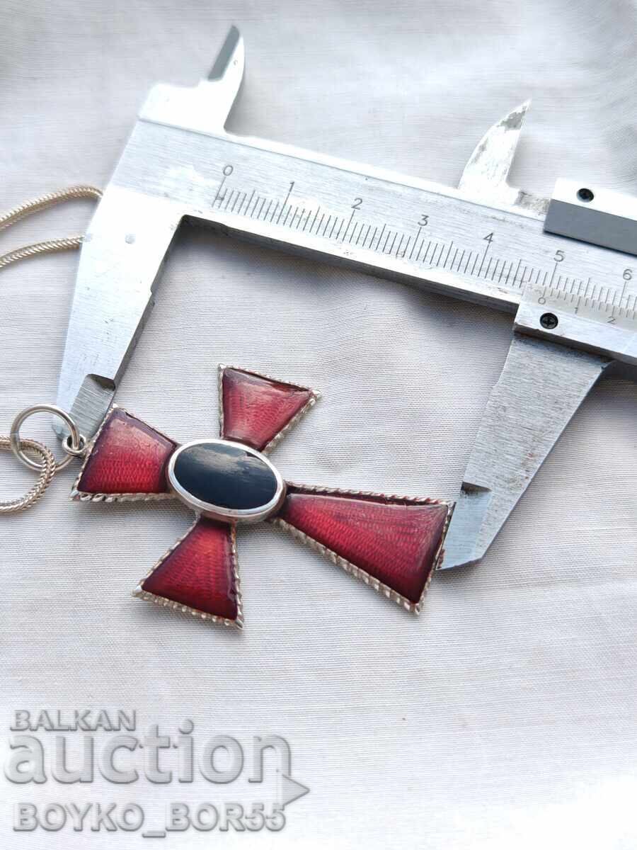 Auction  Antique Silver Italian Cardinal's Cross