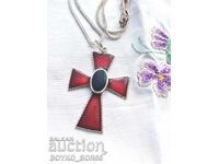 Cruce Cardinală Italiană Veche, Argint, Anticariat