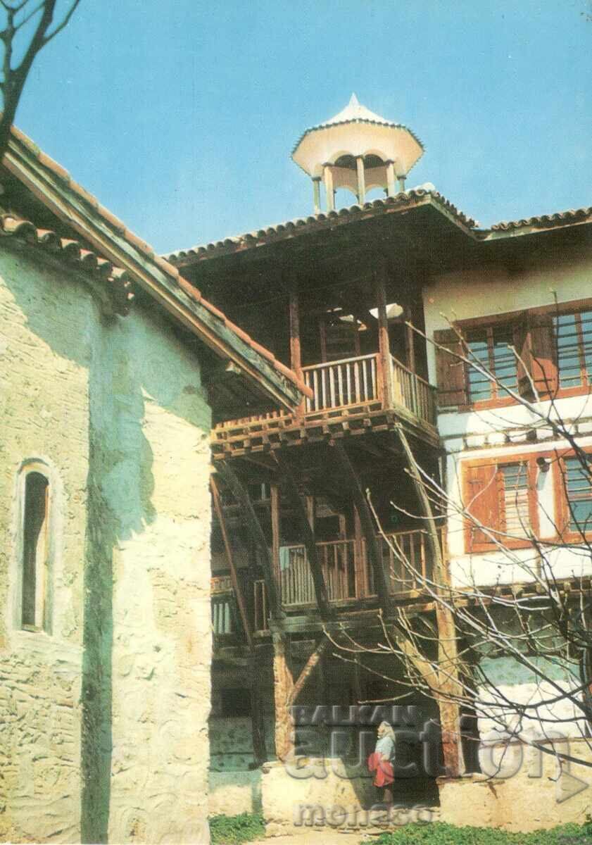 Old postcard - Rozhen Monastery