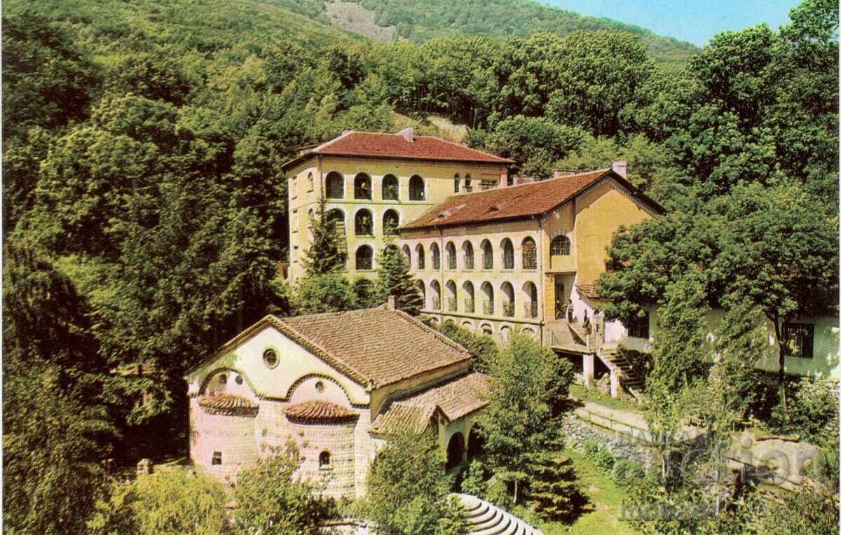Carte poștală veche - Mănăstirea Dragalevți Carte poștală veche - Mănăstirea Dragalevți