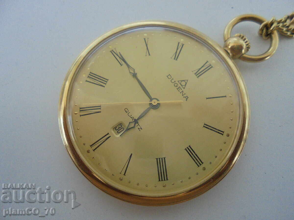 Δημοπρασία №*8124 Τσέπης ρολόι DUGENA Δημοπρασία №*8124 Τσέπης ρολόι DUGENA