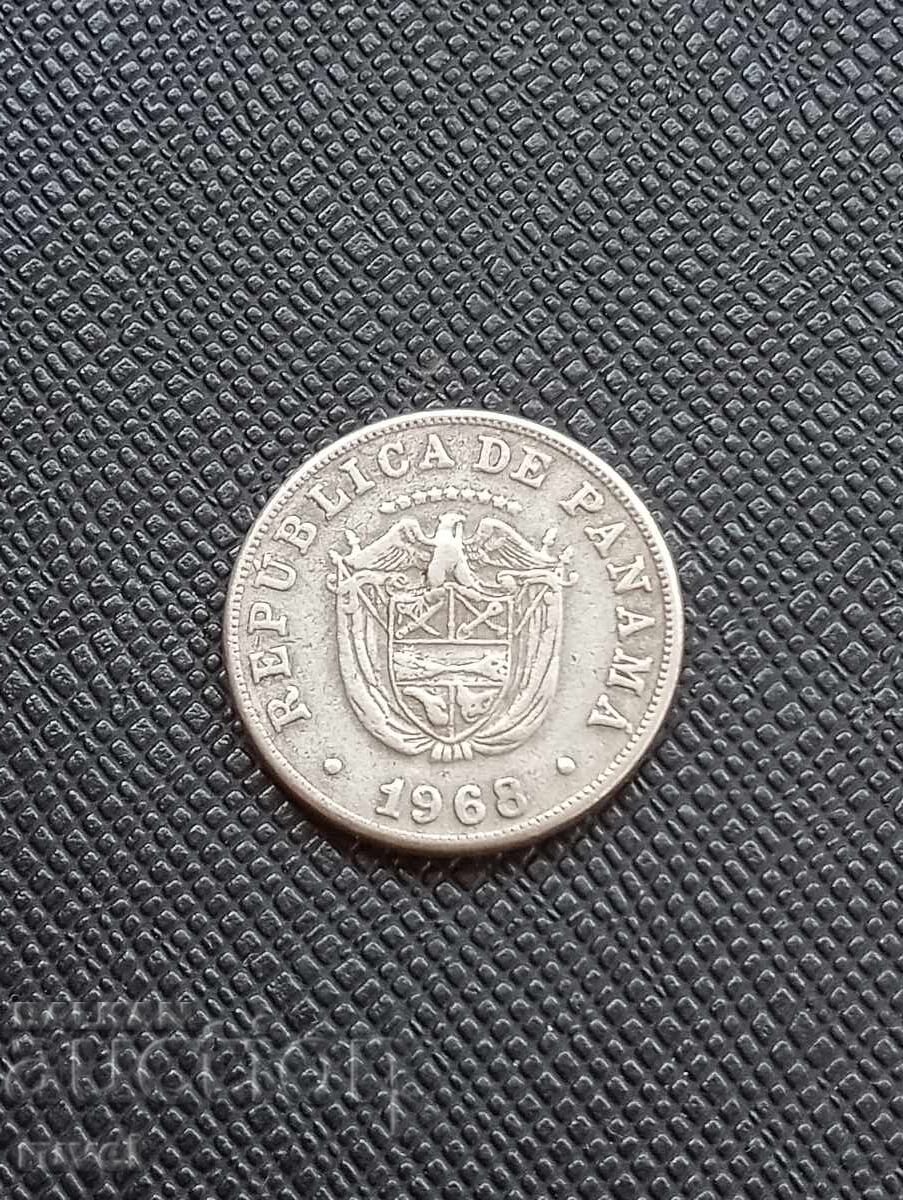 Панама 5 сентесимос 1968 г. с цена 1.50 лв. | € 0.77