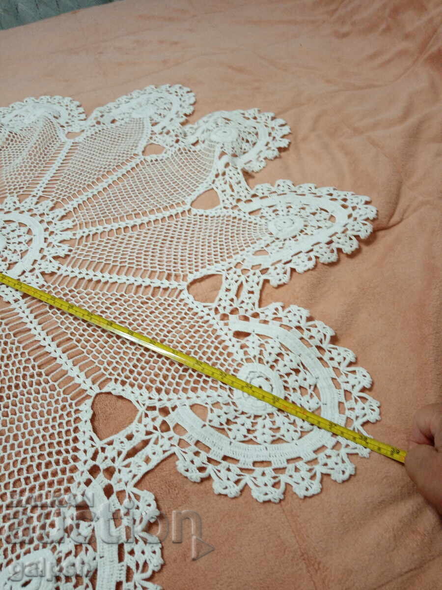 Delivery of Tablecloth, CROCHETED - diameter 95 cm