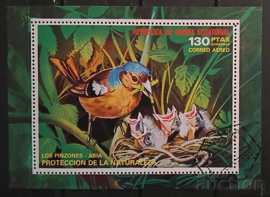 Guineea Ecuatorială 1976 Faună/Păsări