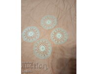 ȘERVEȚELE PE UN CROȘET - 4 buc. - diametru 17 cm