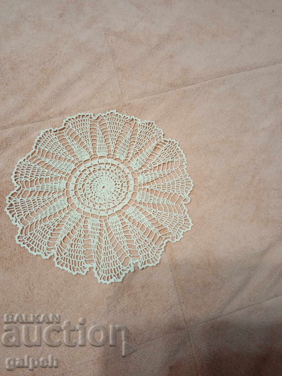 CROCHET NAPKIN - 1 pc. - diameter 25 cm