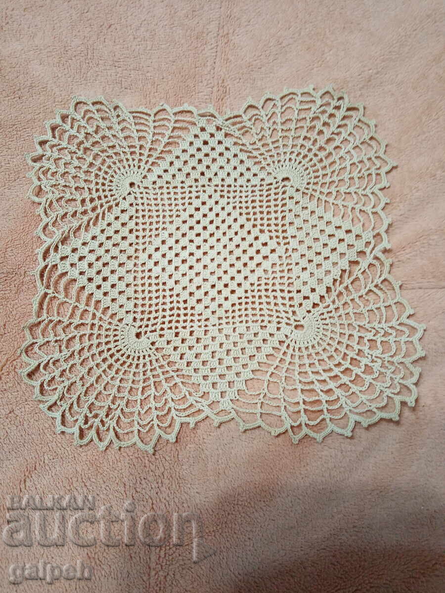 CROCHETED DOILY - 1 pc. - 20 by 20 cm with price 8.00 BGN | € 4.09