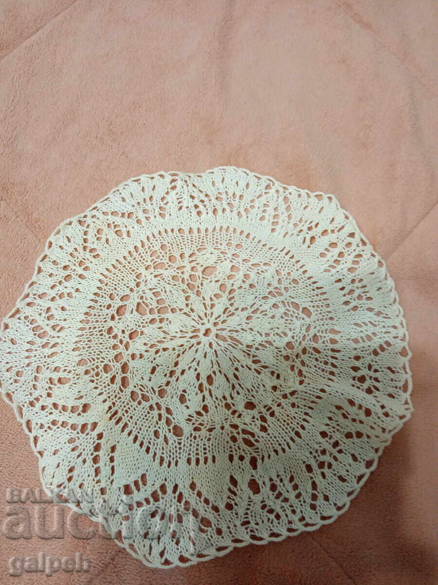 CROCHETED DOILY - 1 pc. - DIAMETER - 26 cm with price 10.00 BGN | € 5.11