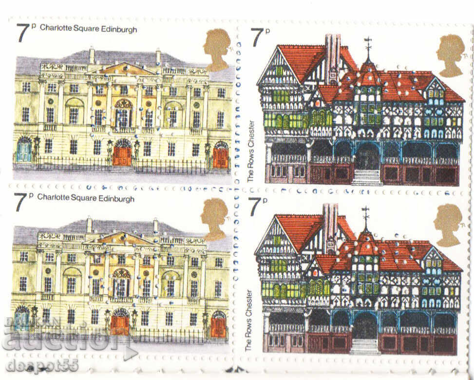 1975. Marea Britanie. Ziua Timbrului Poștal. Carnet