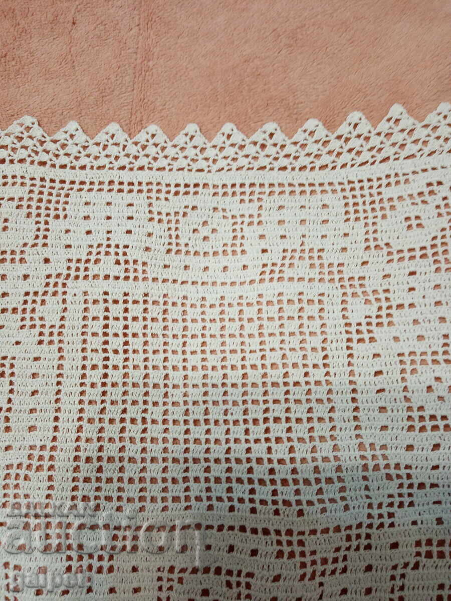 CROCHETED DOILY - 1 pc. - 34 by 29 cm with price 13.00 BGN | € 6.65