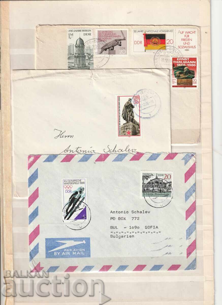 GDR P.P. traveled 3 pcs