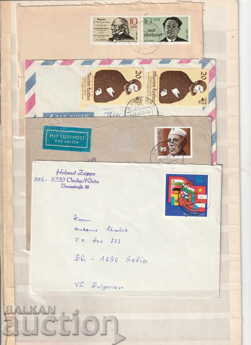 GDR P.P. traveled 4 pcs