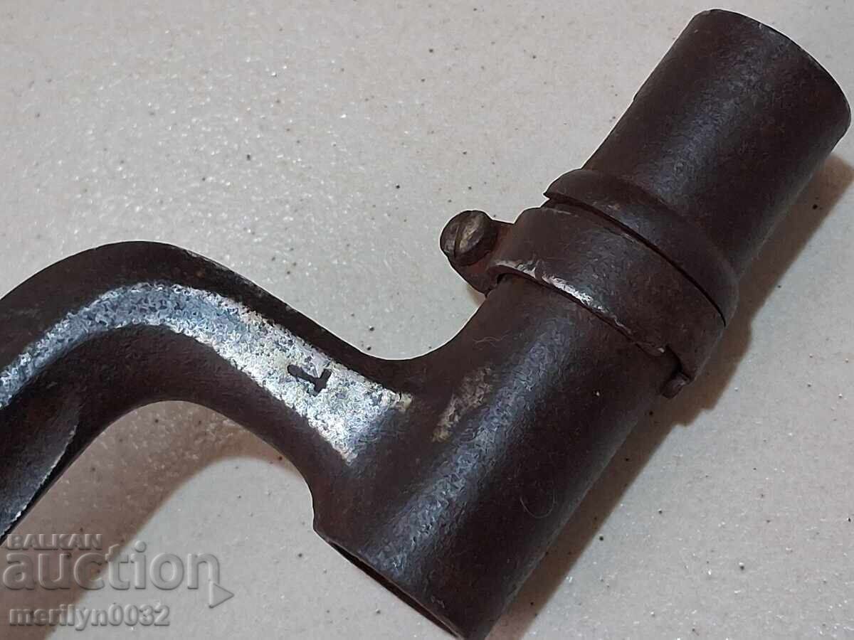 Baionetă rusească fără teacă pentru pușcă Berdan-2 1871
