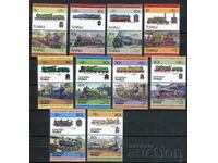 Tuvalu+ MnH - Locomotive [2 serii complete]