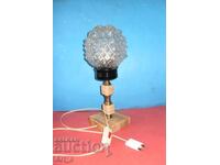 Lampă de masă vintage elegantă din marmură cu glob și h=35cm