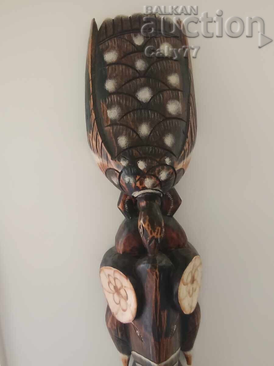 Африканска маска.1 метър височина с цена 25.00 лв. | € 12.78