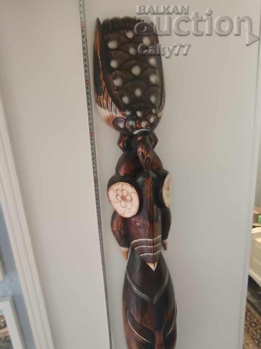 Доставка на Африканска маска.1 метър височина