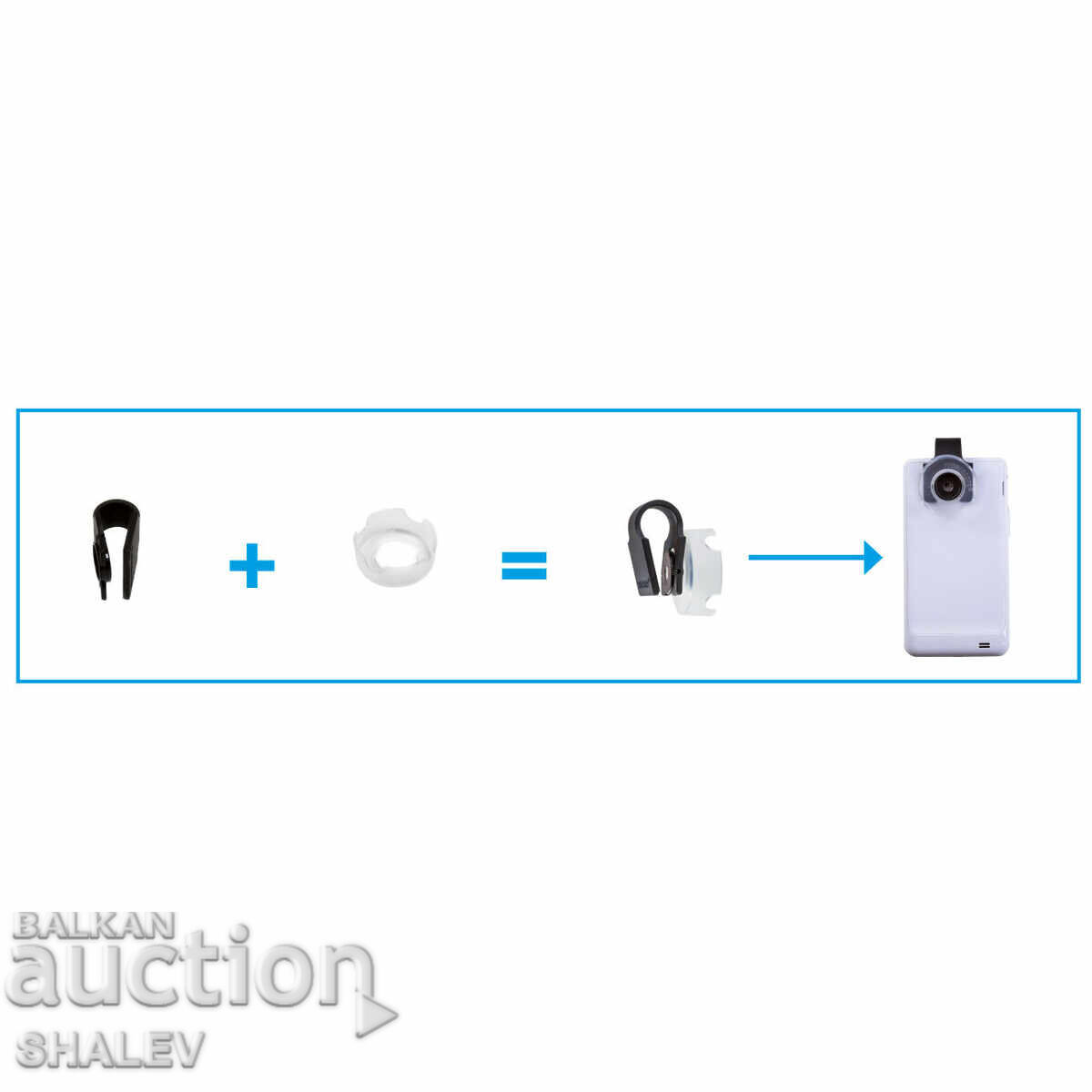 Auction  PHONESCOPE Magnifier by "Leuchtturm" 60x (2499)