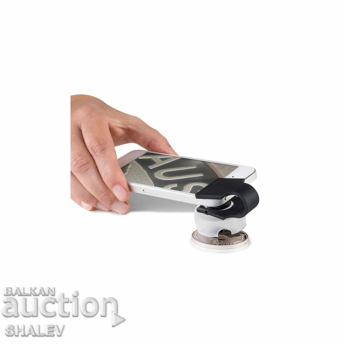 PHONESCOPE Magnifier by "Leuchtturm" 60x (2499)