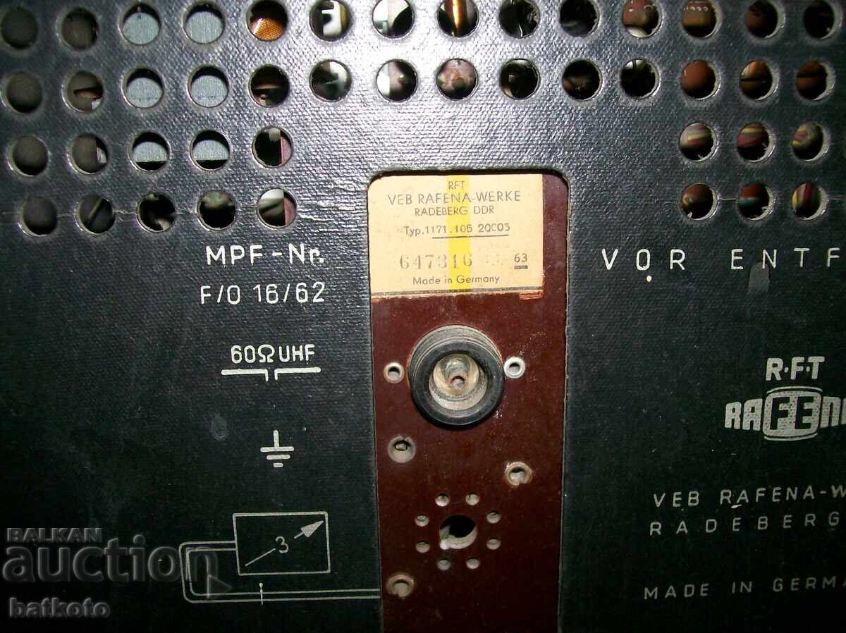 Livrarea Vechi televizor german Stadion 2 din 1963 Livrarea Vechi televizor german Stadion 2 din 1963