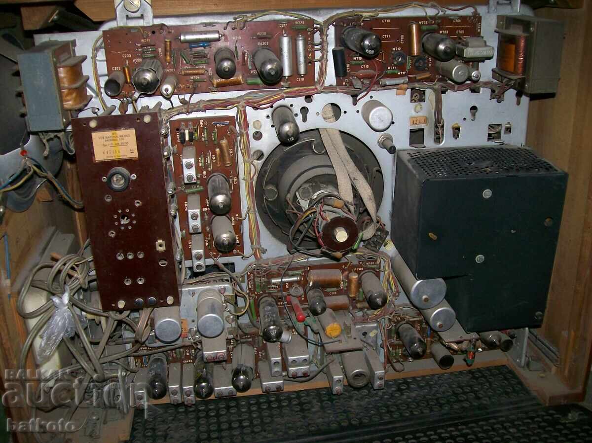 Vechi televizor german Stadion 2 din 1963 - 6 Vechi televizor german Stadion 2 din 1963 - 6