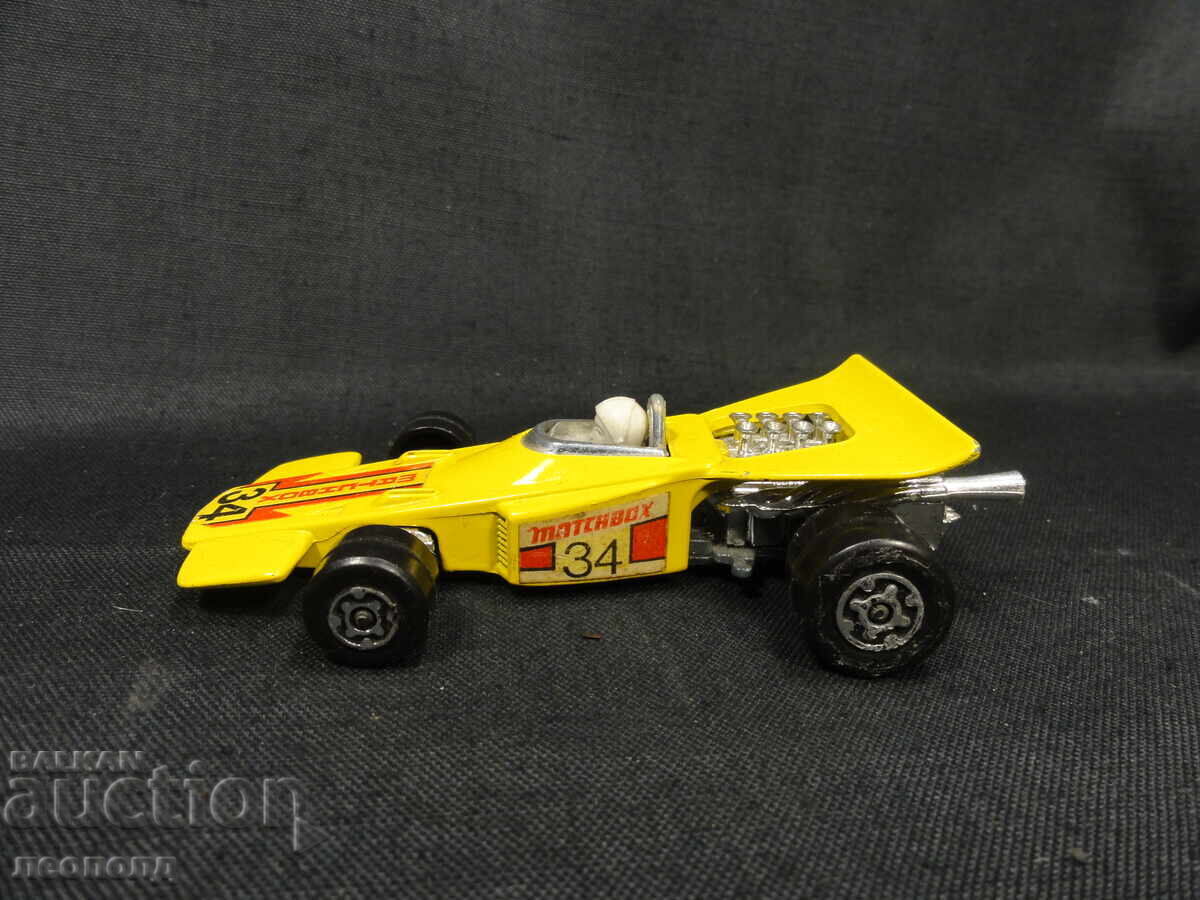 ΠΑΛΑΙΟ ΡΕΤΡΟ ΜΕΤΑΛΛΙΚΟ ΑΥΤΟΚΙΝΗΤΑΚΙ MATCHBOX ENGLAND SPEED KINGS με τιμή 20.00 BGN | € 10.23