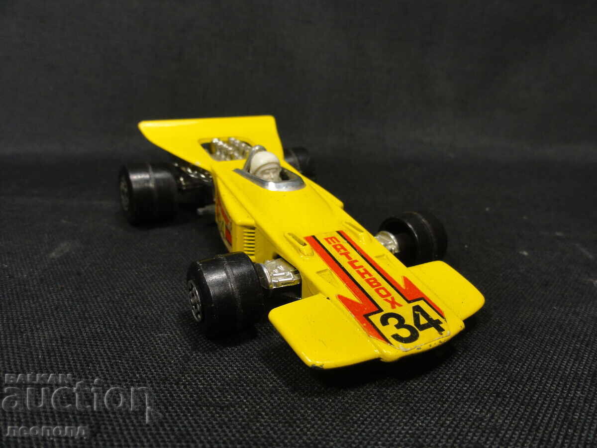 ΠΑΛΑΙΟ ΡΕΤΡΟ ΜΕΤΑΛΛΙΚΟ ΑΥΤΟΚΙΝΗΤΑΚΙ MATCHBOX ENGLAND SPEED KINGS - 5