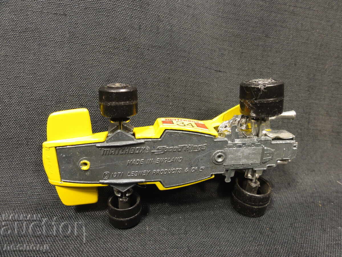 ΠΑΛΑΙΟ ΡΕΤΡΟ ΜΕΤΑΛΛΙΚΟ ΑΥΤΟΚΙΝΗΤΑΚΙ MATCHBOX ENGLAND SPEED KINGS - 6