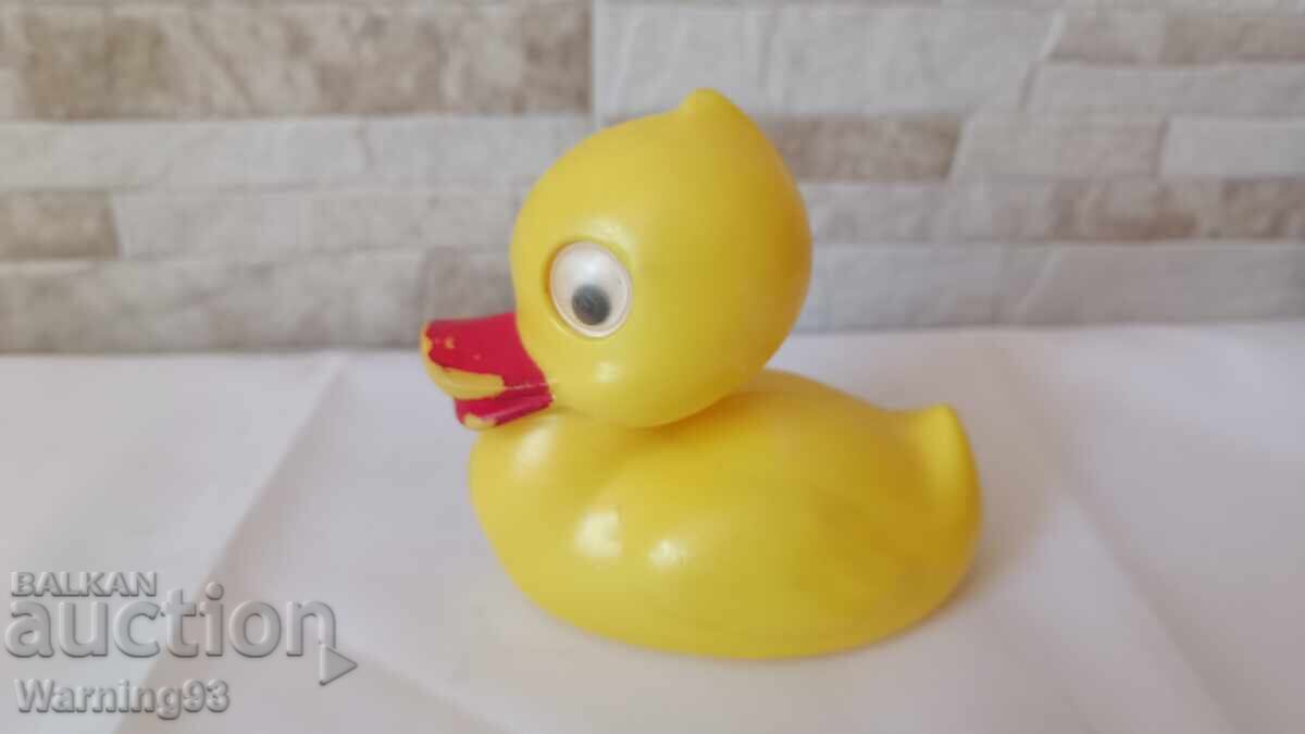 Auction  Rubber duck - a toy from the socialist era