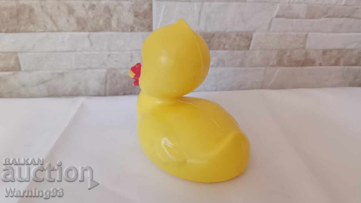 Delivery of Rubber duck - a toy from the socialist era