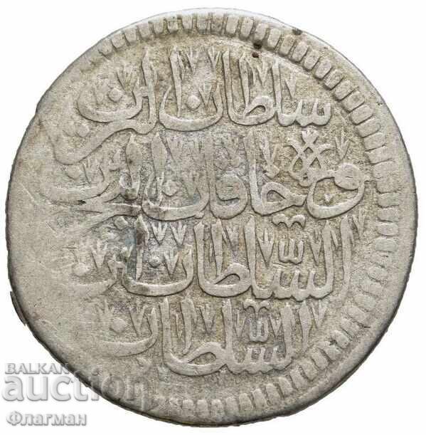 Οθωμανική Τουρκία 1/2 Κουρούς 1106 μ.Χ. Σουλτάνος Μουσταφά Β' με τιμή 140.00 BGN | € 71.58