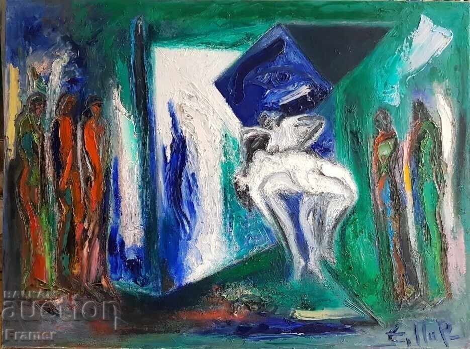 Encho Pironkov - Pieta with price 11100.00 BGN | € 5675.34 Encho Pironkov - Pieta with price 11100.00 BGN | € 5675.34