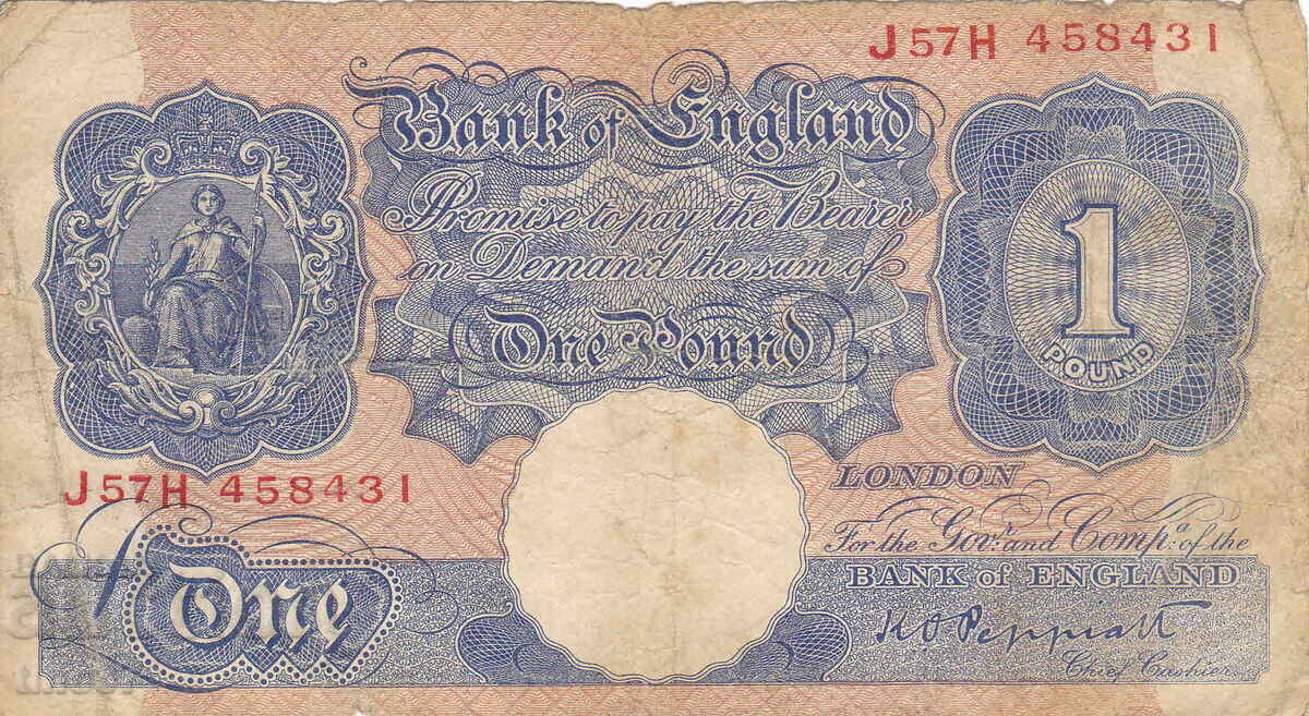 tino37 - MAREA BRITANIE - ANGLIA - 1 LIRĂ - 1940/48 cu preț € 9.10 | 17.80 BGN