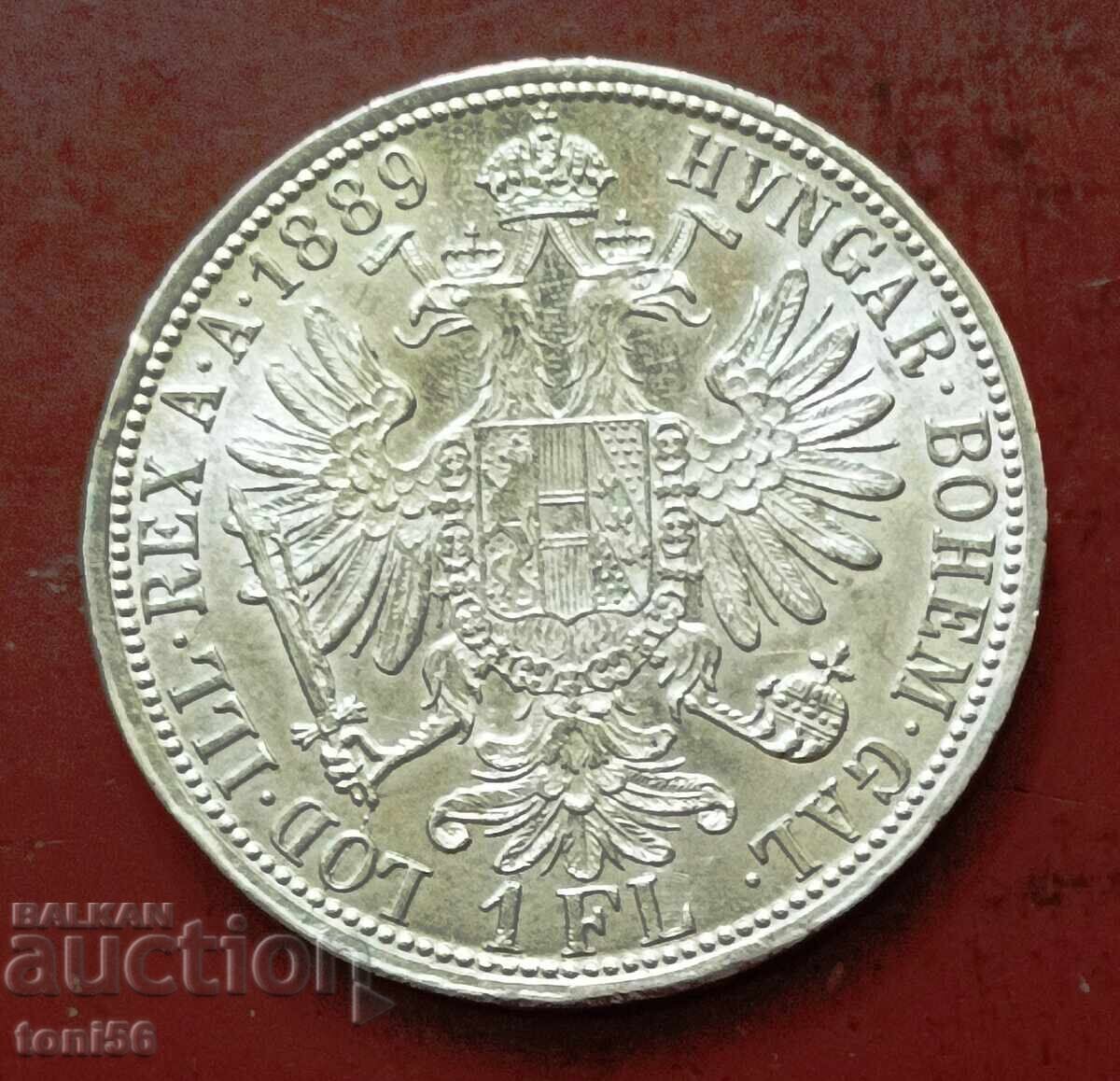 Αυστρία 1 φλορίνι 1889 UNC με τιμή 105.00 BGN | € 53.69 Αυστρία 1 φλορίνι 1889 UNC με τιμή 105.00 BGN | € 53.69