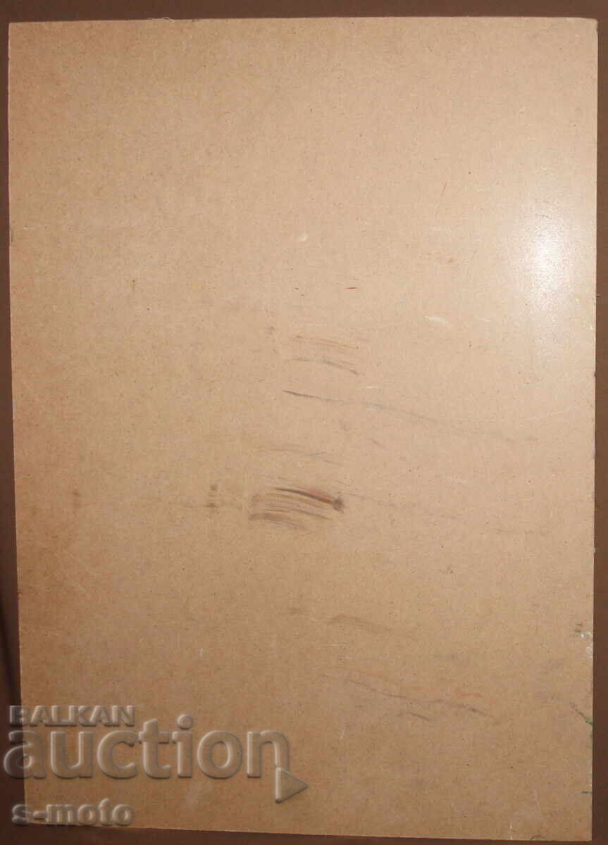 Παράδοση Σύγχρονος Ελαιογραφία Ιησούς Χριστός υπογεγραμμένη